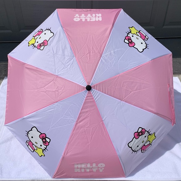 Hello Kitty Umbrella - Pink/White - Picture 1 of 6